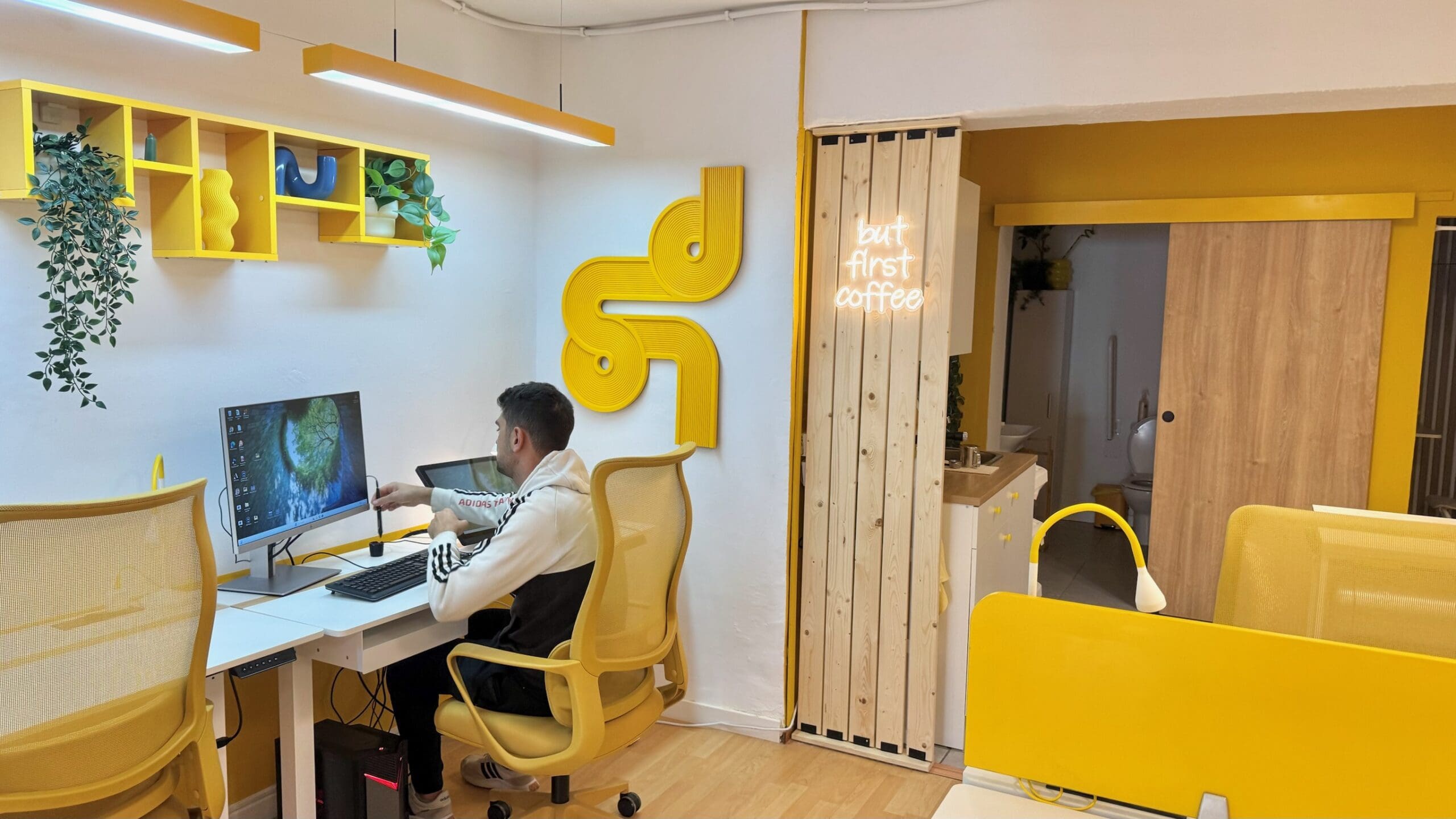 Coworker en Mesa Fija - Espai Groc Coworking