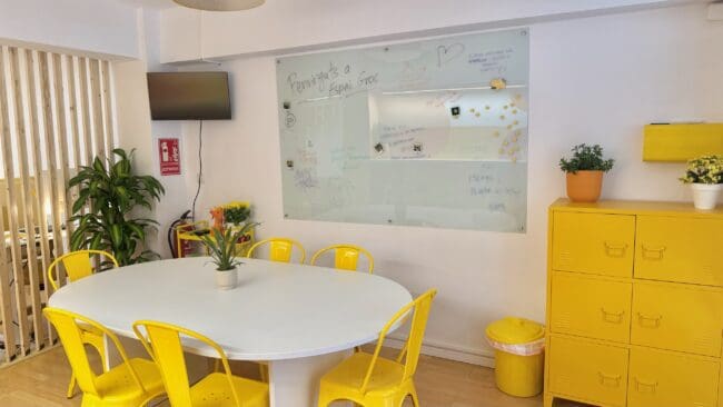 Pizarra - Espai Groc Coworking